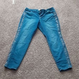 S & Co Embellished jeans